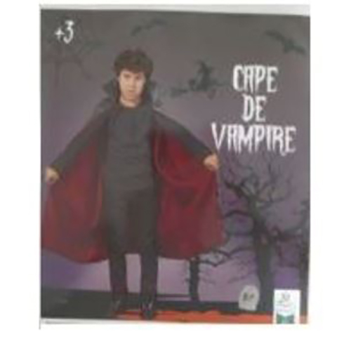 Cape de vampire costume de fantaisie pour enfants Apoint : photo du produit rappelé le 18/04/2025