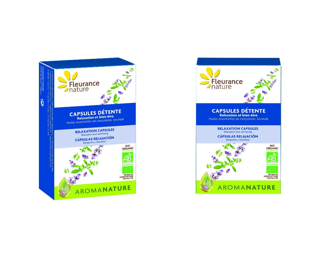 Capsules détente Fleurance Nature : photo du produit rappelé le 10/02/2022