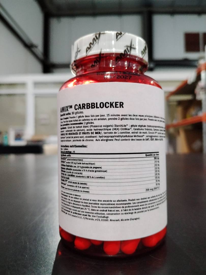 Carb blocker with starchlite Amix : photo 2 sur 2 du produit rappelé le 16/06/2025