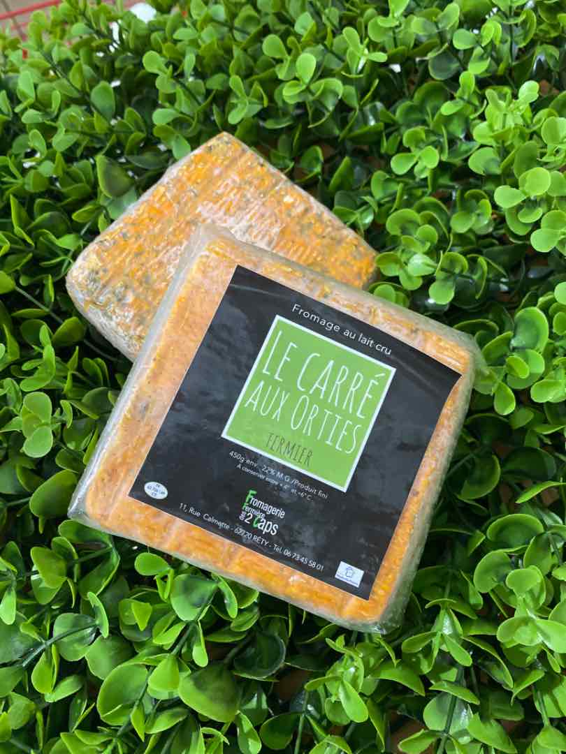 Carré aux orties Fromagerie des 2 Caps : photo du produit rappelé le 11/02/2025