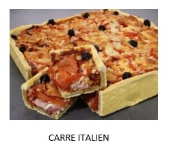 Carré façon quiche à partager Kirn : photo 2 sur 3 du produit rappelé le 01/08/2025