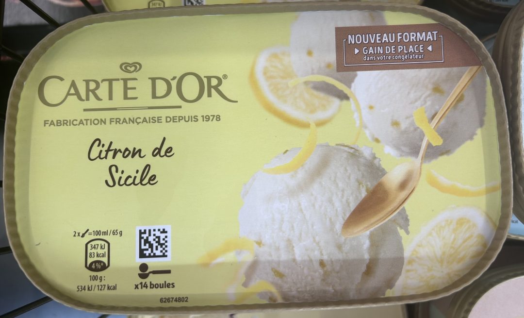 Carte or : photo du produit rappelé le 07/08/2024