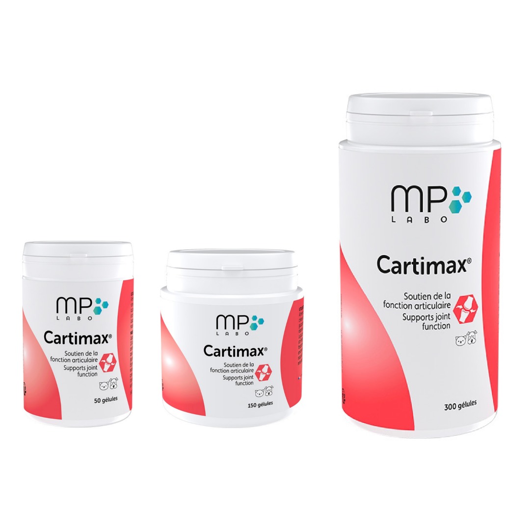 Cartimax, gélules (aliment complémentaire pour chats et chiens) : photo du produit rappelé le 06/01/2022