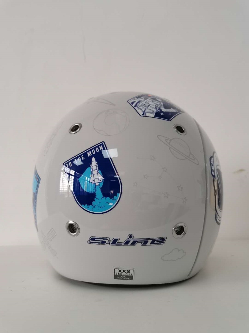 Casque jet junior space S-Line - Sifam : photo 3 sur 3 du produit rappelé le 06/10/2021