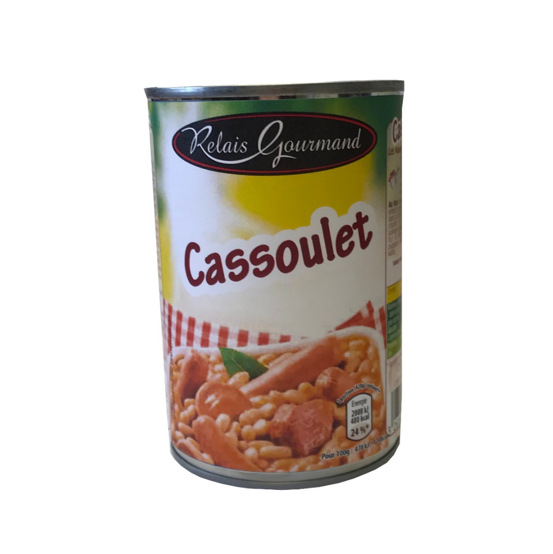 Cassoulet en conserve Relais Gourmand : photo du produit rappelé le 12/08/2021