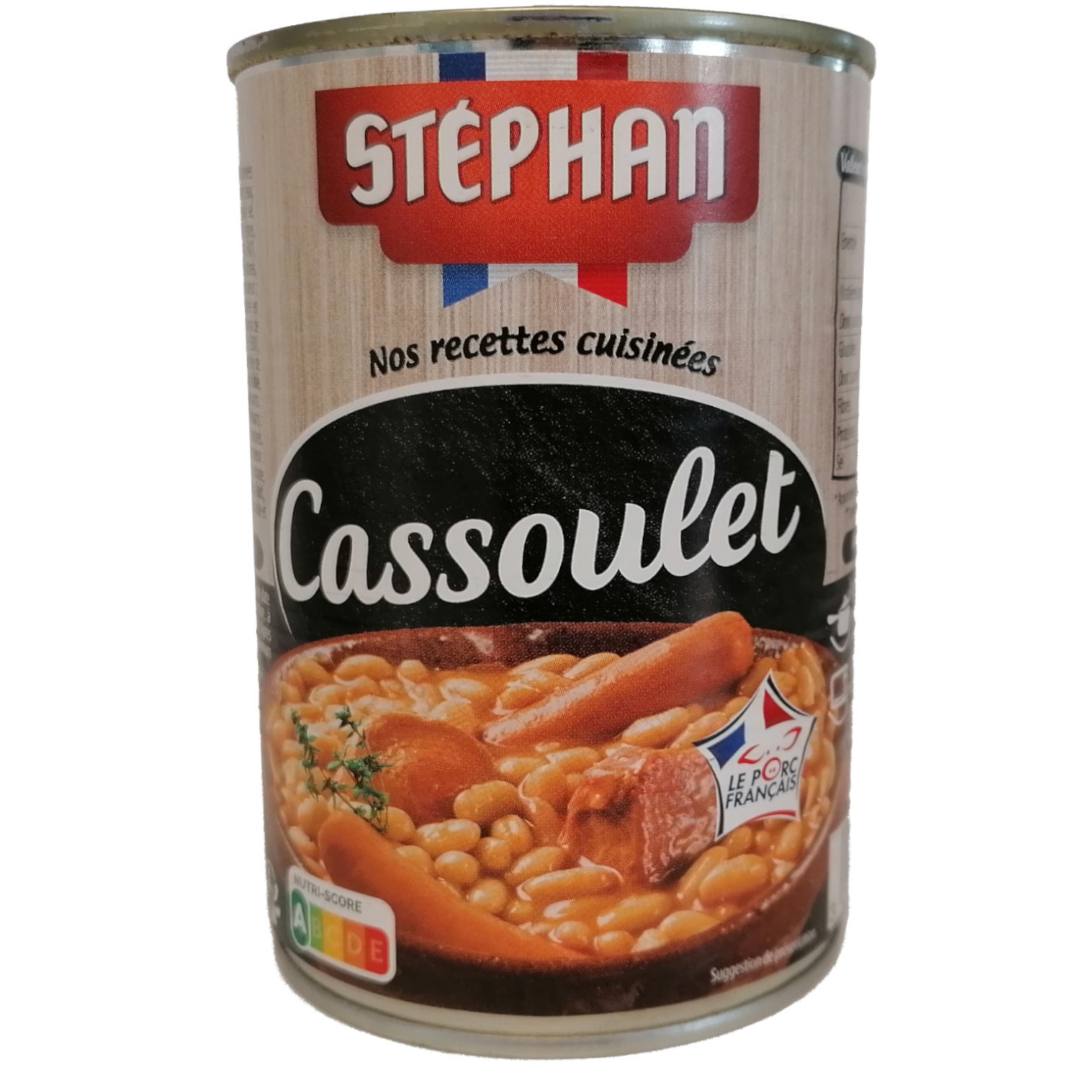 Cassoulet en conserve Stephan : photo du produit rappelé le 23/08/2021