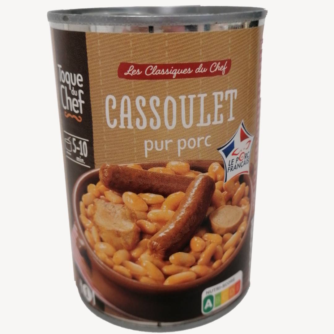 Cassoulet Toque du Chef : photo du produit rappelé le 13/08/2021