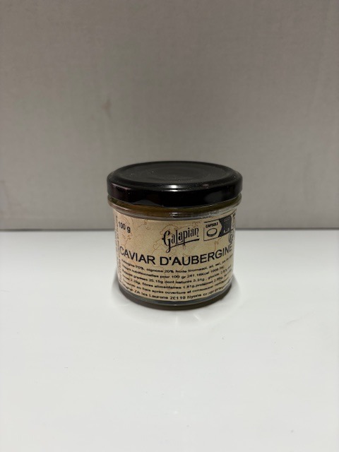 Caviar d aubergines Galapian : photo du produit rappelé le 18/10/2024