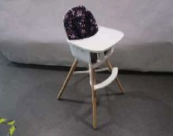 Chaise haute évolutive paulette : photo du produit rappelé le 14/05/2025