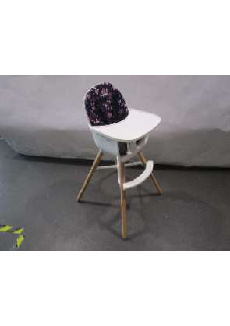Chaise haute paulette : photo du produit rappelé le 03/02/2025