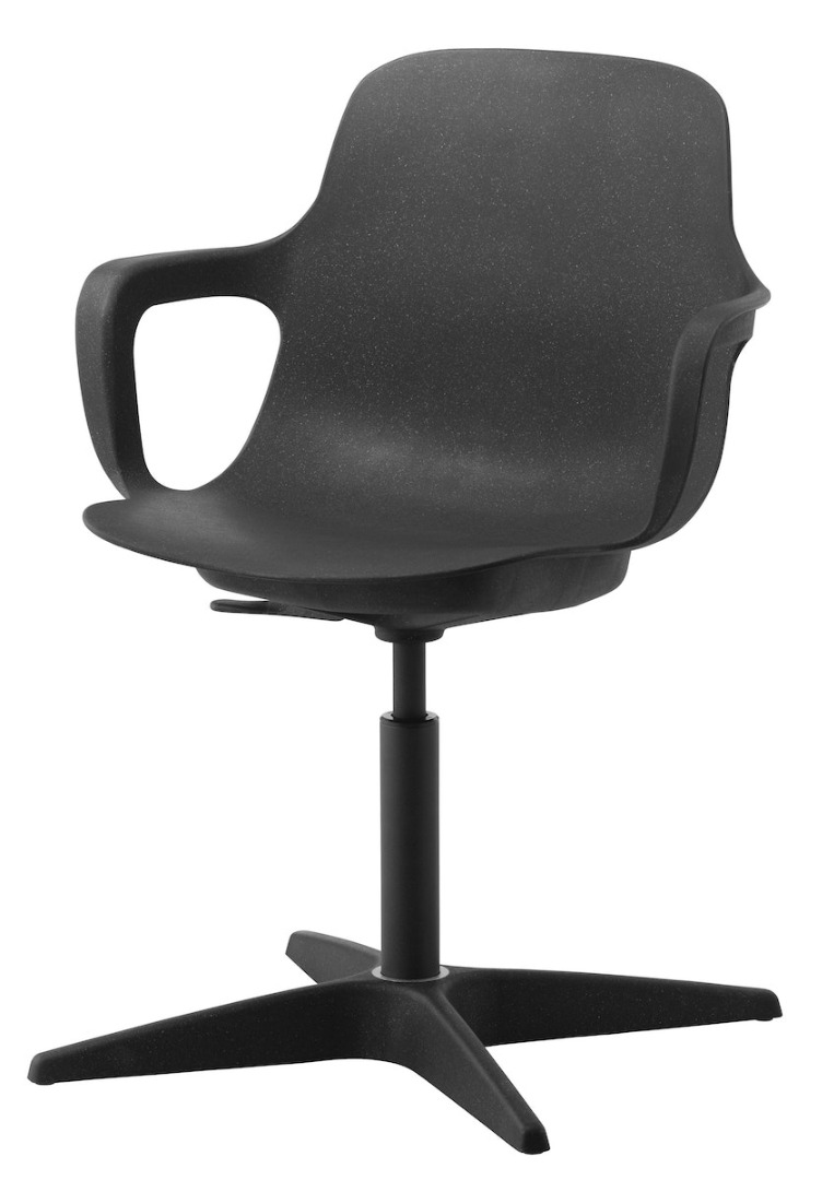 Chaise pivotante odger anthracite Ikea : photo du produit rappelé le 27/12/2022