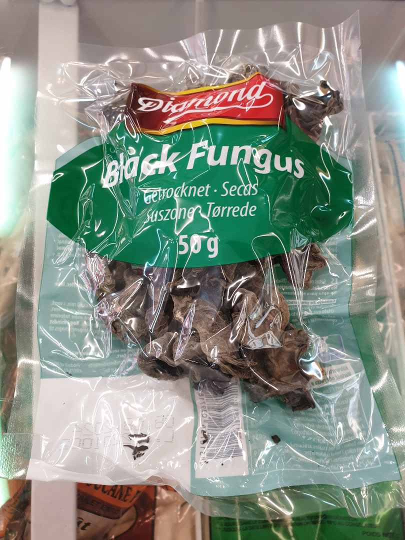 Champignon noir black fungus dried Diamond : photo du produit rappelé le 06/03/2023