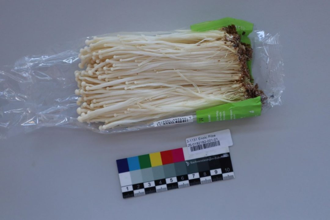 Champignons enoki Ytianfood : photo 2 sur 2 du produit rappelé le 13/11/2025