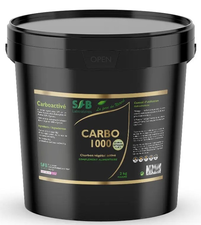 Charbon vegetal active - carbo 1000 SFB Laboratoires : photo du produit rappelé le 19/08/2026