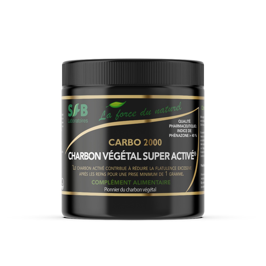 Charbon vegetal - carbo 2000 SFB Laboratoires : photo du produit rappelé le 19/08/2026