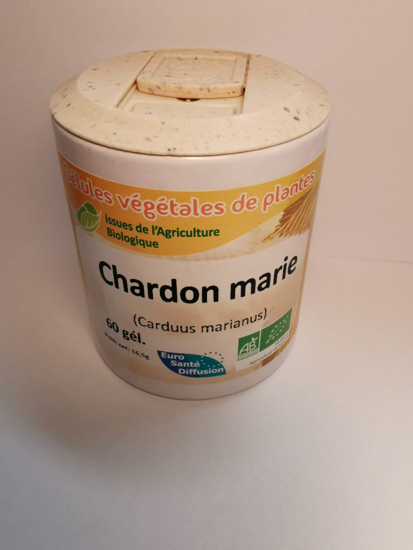 Chardon marie (gélules) Euro Santé Diffusion : photo du produit rappelé le 24/03/2023