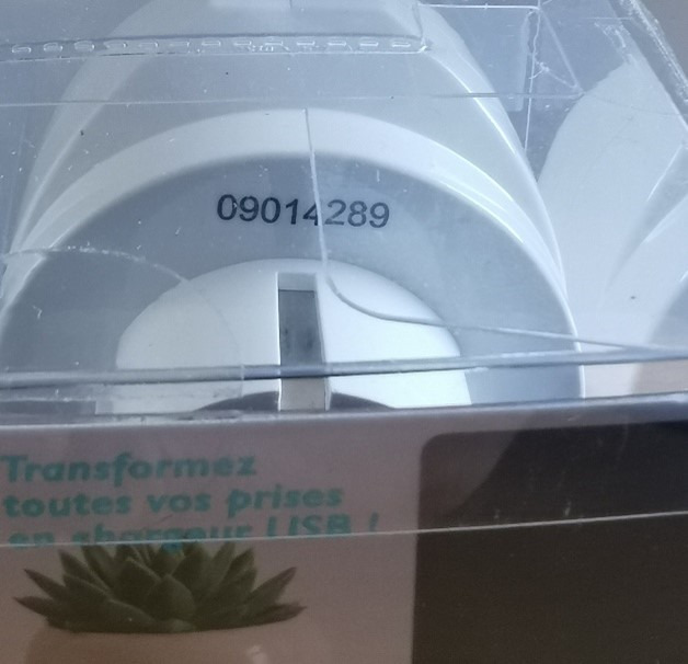 Chargeur USB Watt&CO : photo 2 sur 2 du produit rappelé le 28/02/2022