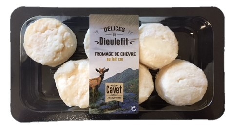 Chevre chaud 150g (6x25g) Cavet Picodons : photo du produit rappelé le 27/06/2024