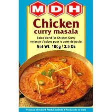 Chicken curry masala MDH : photo du produit rappelé le 13/09/2021