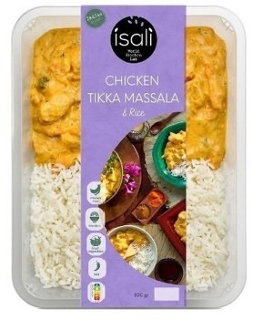Chicken tikka massala 800g Isali : photo du produit rappelé le 25/09/2026