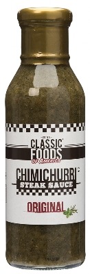 Chimichurri steak sauce original Classic Foods of America : photo du produit rappelé le 12/10/2021