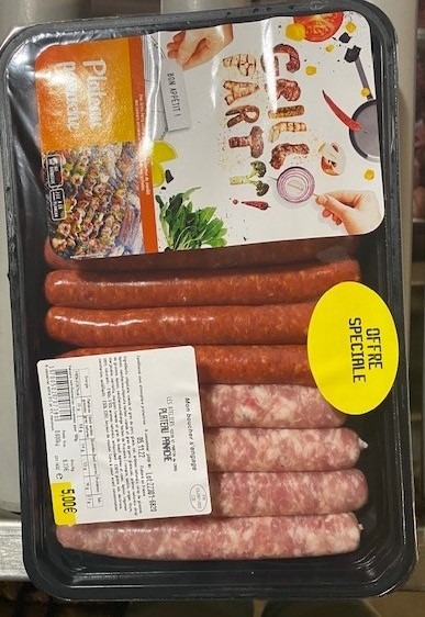 Chipolata x6 Grillo Party : photo 2 sur 3 du produit rappelé le 31/10/2024