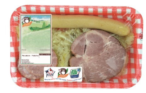 Choucroute garnie Charcuterie Cosme : photo du produit rappelé le 23/02/2026