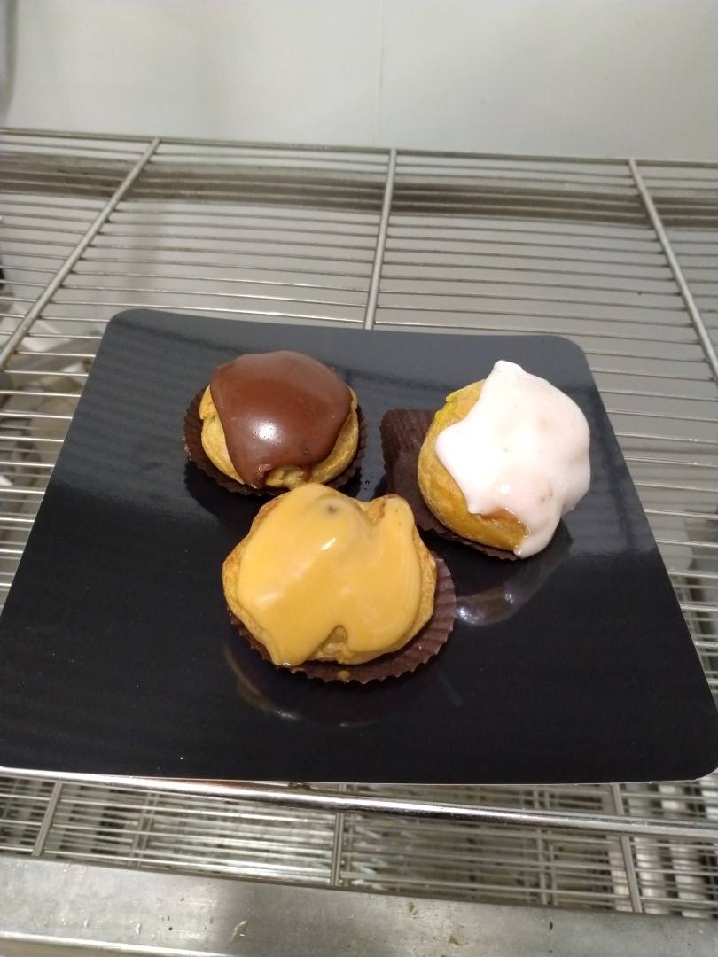 Choux saveurs vanille, cafe ou cacao E. Leclerc Thionville : photo du produit rappelé le 18/08/2025