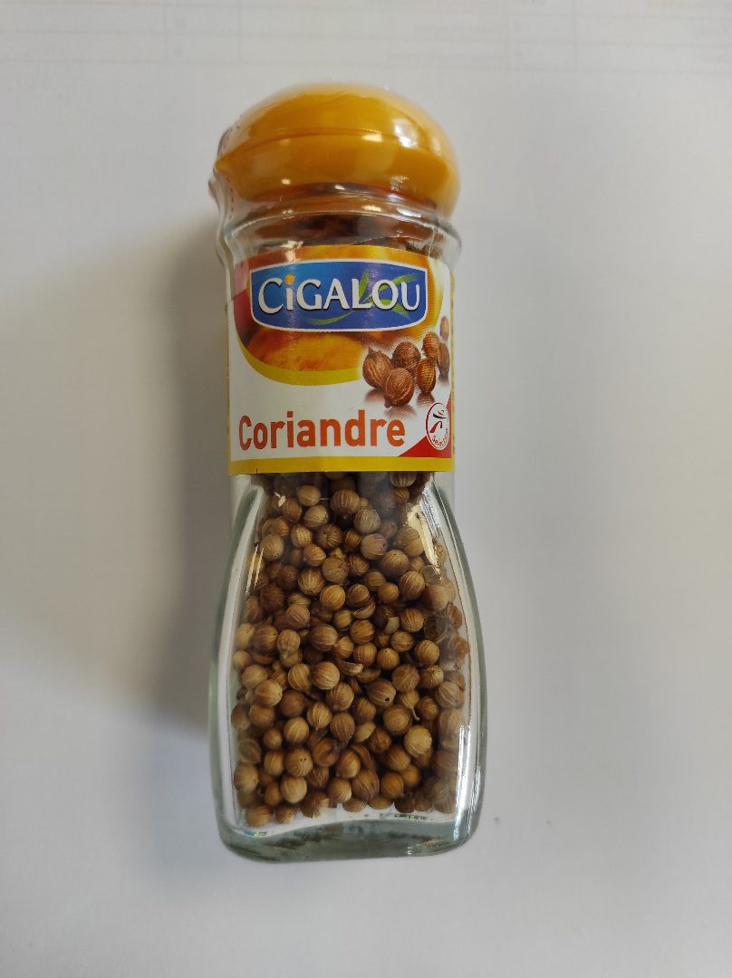 Cigalou - coriandre - 25g : photo du produit rappelé le 18/04/2023