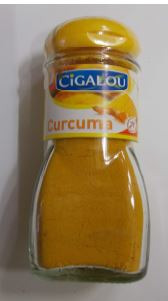 Cigalou curcuma 37g : photo du produit rappelé le 22/04/2021