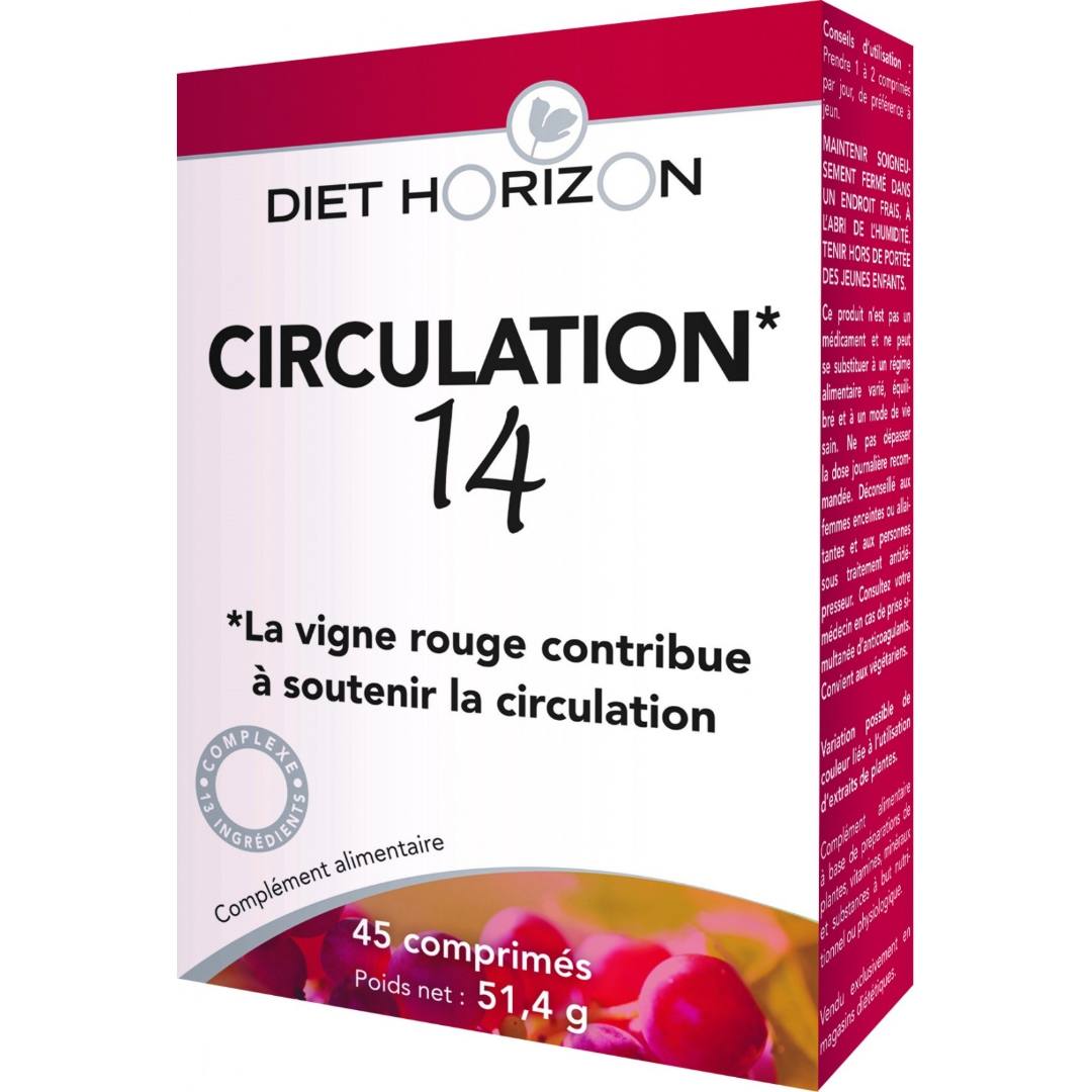 Circulation 14 Diet Horizon : photo du produit rappelé le 17/09/2021