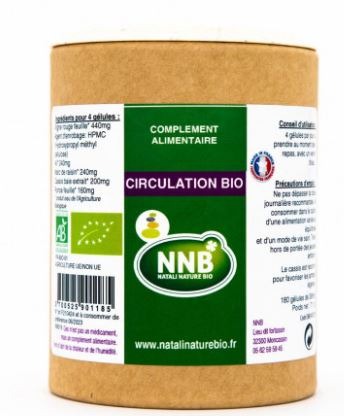 Circulation bio (bm316) Natali Nature BIO (nnb) : photo du produit rappelé le 13/11/2023