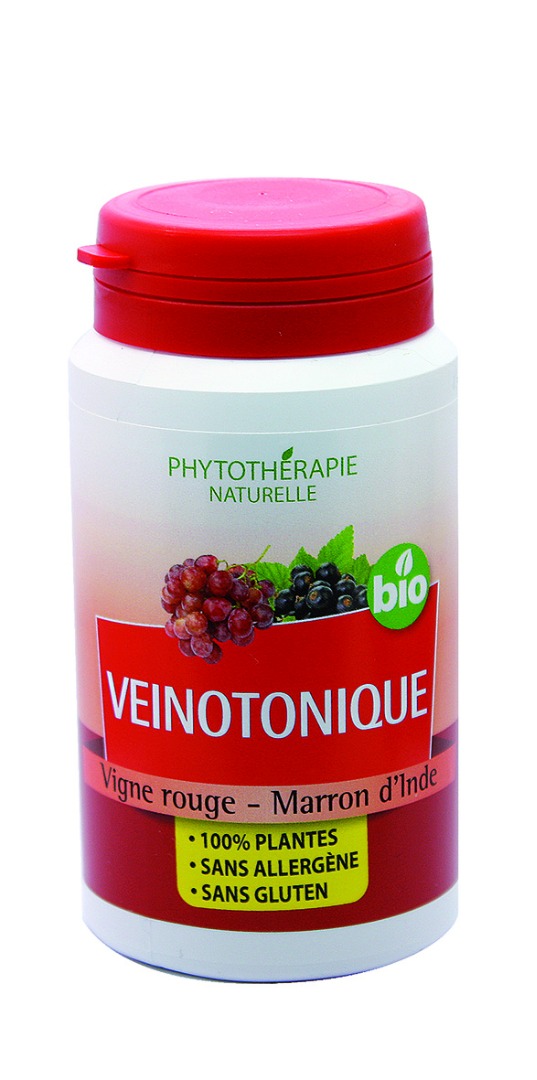 Circulation - veinotonique vigne rouges bio Phytotherapie Naturelle : photo du produit rappelé le 12/05/2023