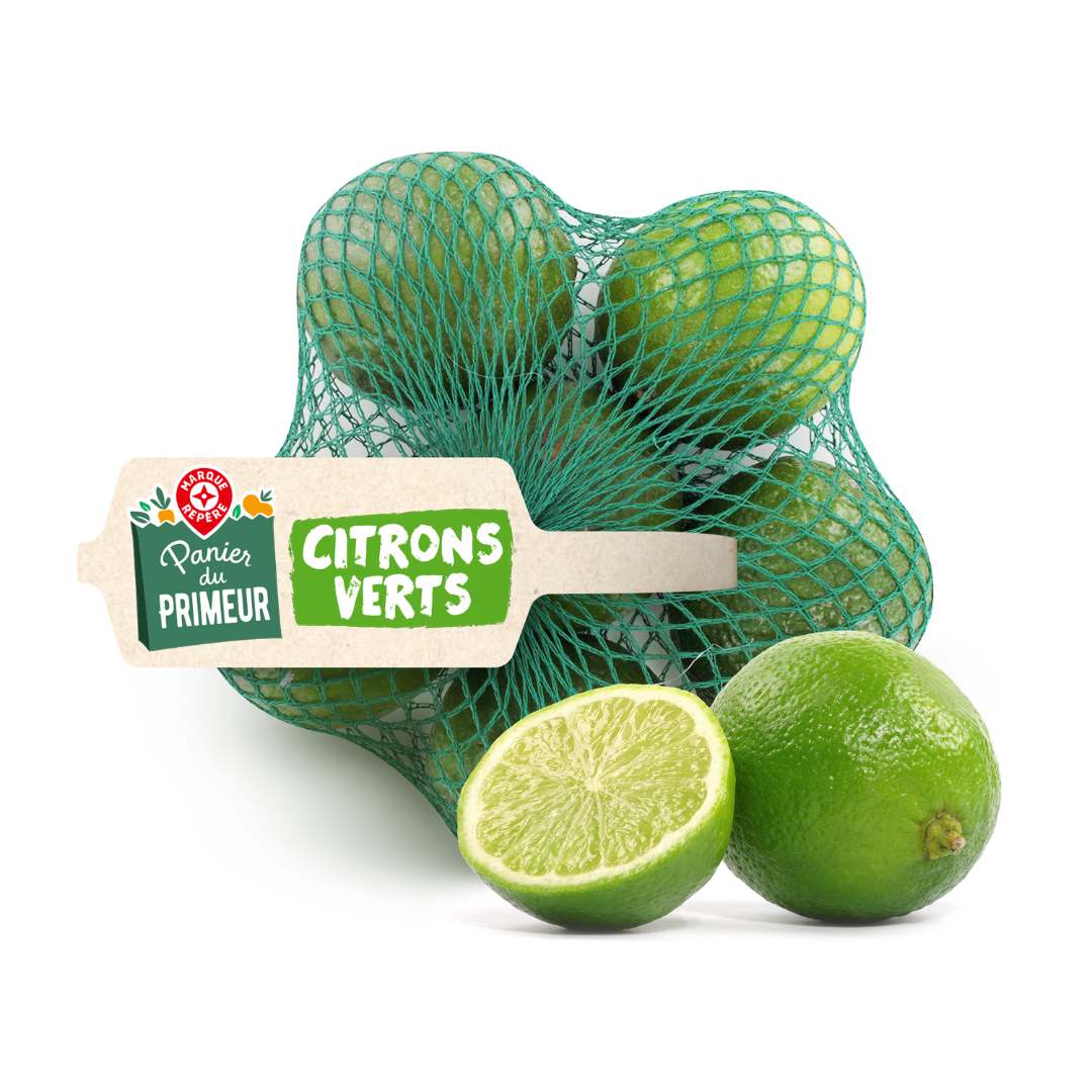 Citrons verts lime 500 g - variété : tahiti - origine Panier du Primeur : photo du produit rappelé le 04/07/2025