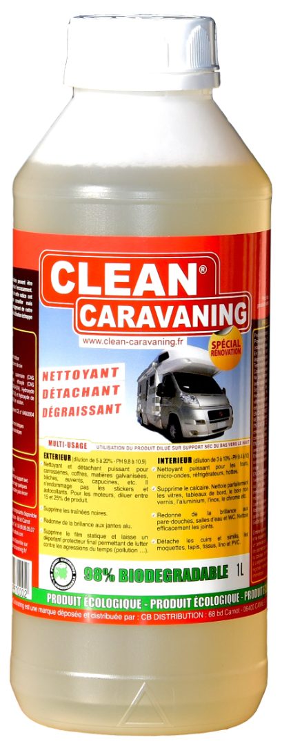 Clean caravaning 1l : photo du produit rappelé le 02/12/2022