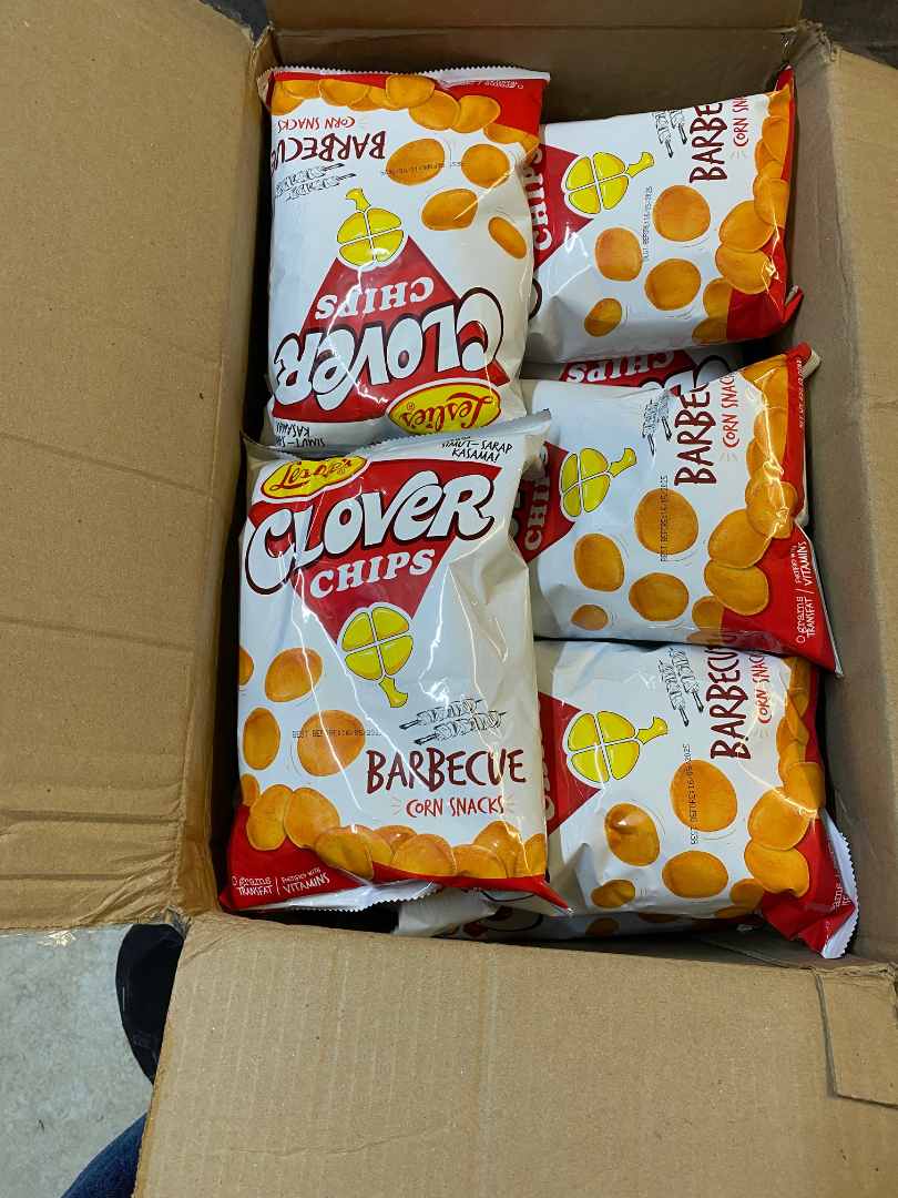 Clover chips Leslie Corporation : photo du produit rappelé le 06/06/2024