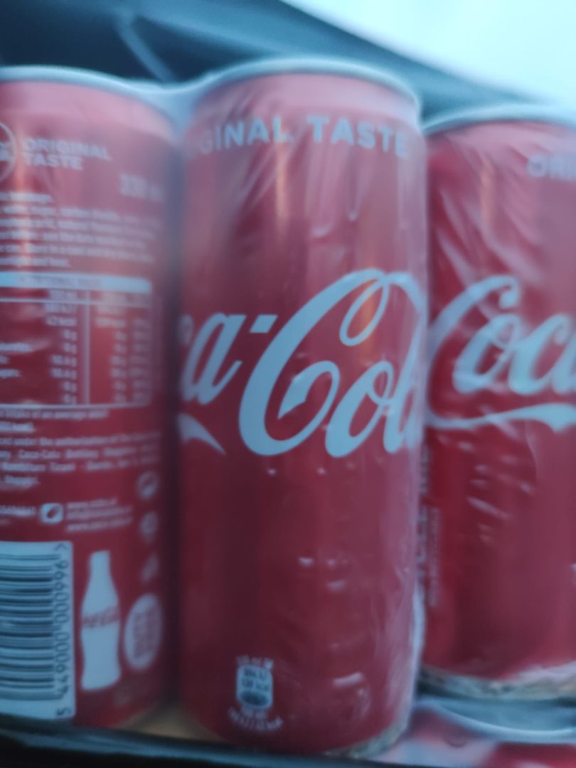 Coca cola classic 24x33cl : photo 2 sur 2 du produit rappelé le 17/12/2021