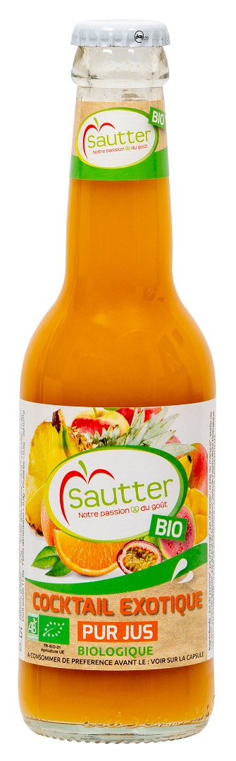 Cocktail exotique biologique 25cl Sautter : photo du produit rappelé le 27/02/2026
