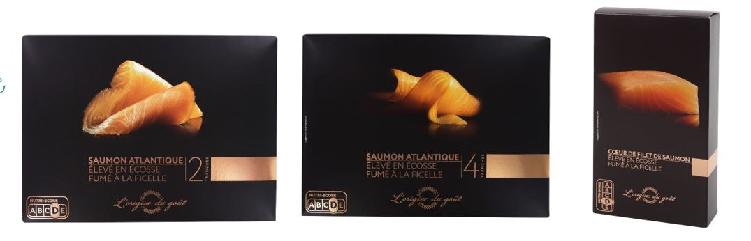 Cœur de filet de saumon 140g, saumon atlantique eleve L’Origine du Goût : photo du produit rappelé le 08/10/2024