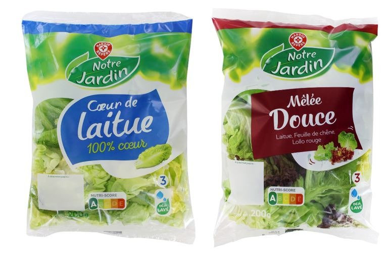 Coeur de laitue 200 g - melee douce 200 g Notre Jardin : photo du produit rappelé le 22/06/2022