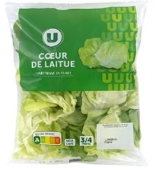 Coeur de laitue u 200g : photo du produit rappelé le 21/06/2024