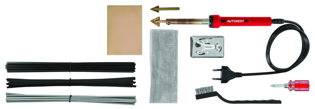 Coffret de reparation plastique par soudure Autobest : photo du produit rappelé le 23/07/2025