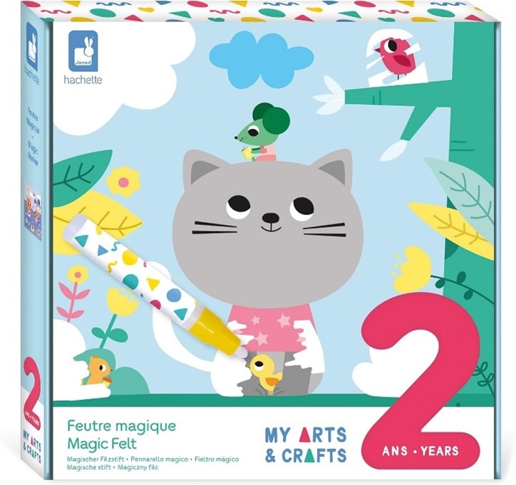 Coffret feutre magique my arts & crafts Hachette - Janod : photo du produit rappelé le 26/02/2025