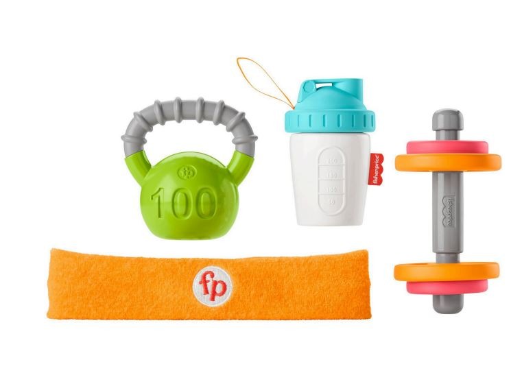 Coffret petit sportif - dès 3 mois Fisher Price : photo 2 sur 3 du produit rappelé le 21/10/2024
