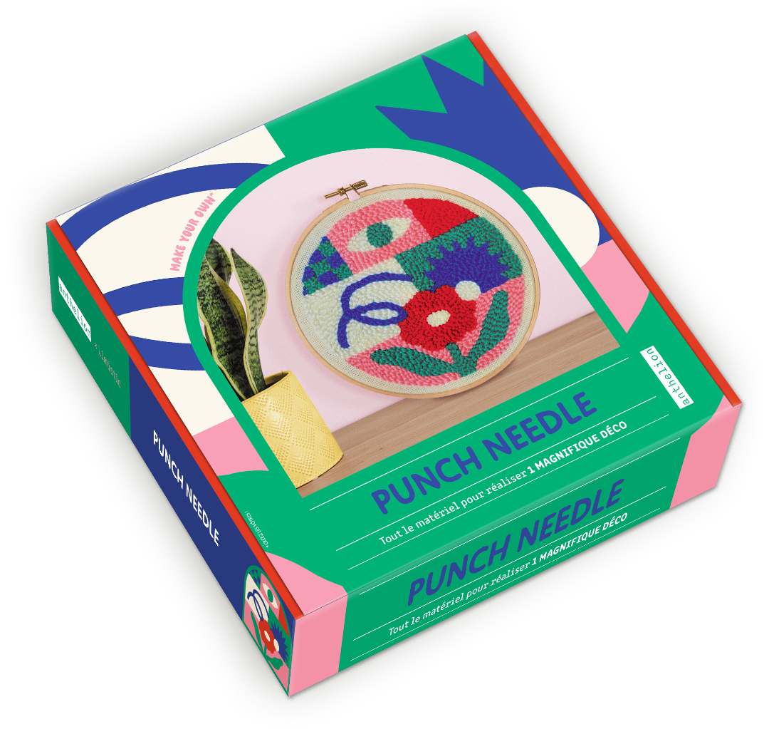 Coffret punche needle Anthelion (fleurus Editions) : photo du produit rappelé le 27/10/2025