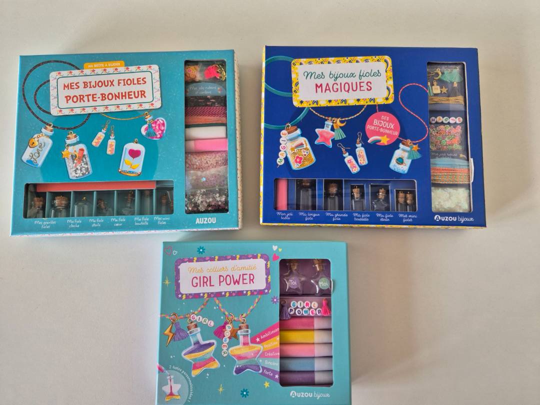 Coffrets bijoux Auzou : photo du produit rappelé le 25/03/2026