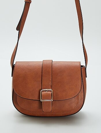 Coh67 sac besace femme avec bandoulière coloris camel Kiabi : photo du produit rappelé le 03/04/2026