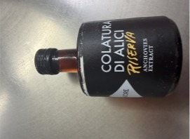 Colatura di alici di cetara - coulis d'anchois de cetara100 ml Armatore : photo du produit rappelé le 11/12/2025