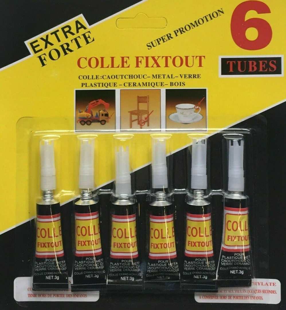 Colle extra forte 'fixtout : photo du produit rappelé le 12/10/2021