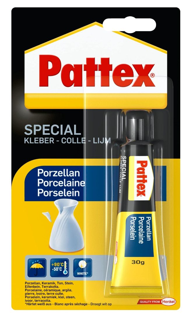 Colle pattex porcelaine tube 30g : photo du produit rappelé le 12/09/2022